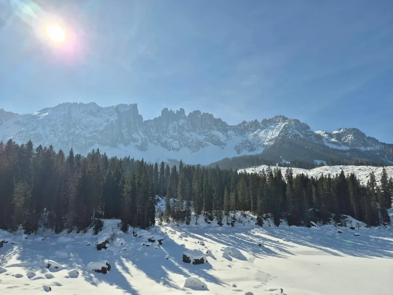 Latemar, Carezza, Italy. February 2026.