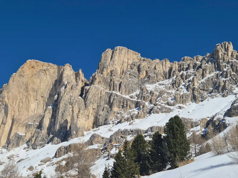 Rosengarten, Carezza, Italy. February 2026.
